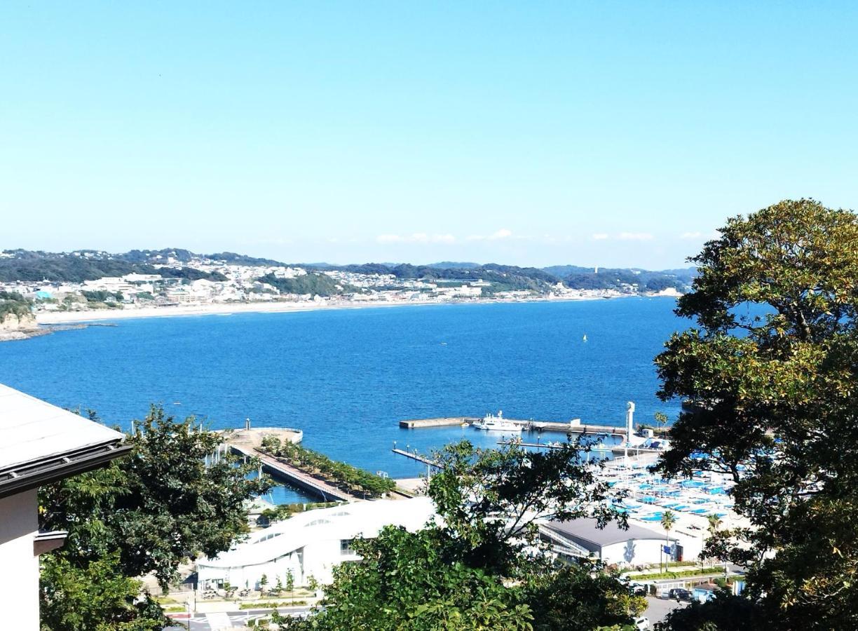 江の島の頂上から海を眺める一棟ヴィラ 一組限定貸切 The Enoshima Villa Ao Fujisawa Exterior photo